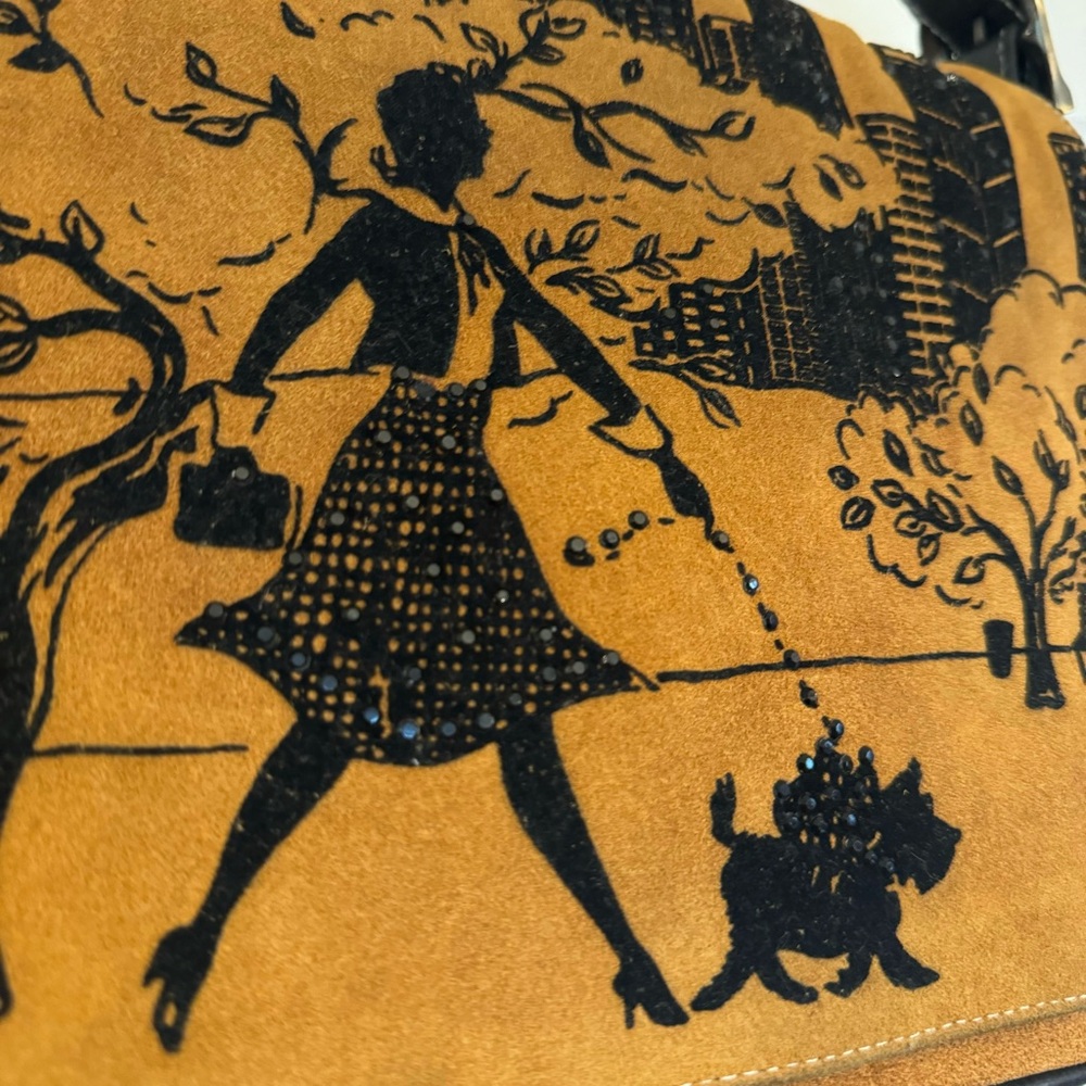 Isabella Fiore Central Park Felicia Purse Rare - Picture 2 of 10